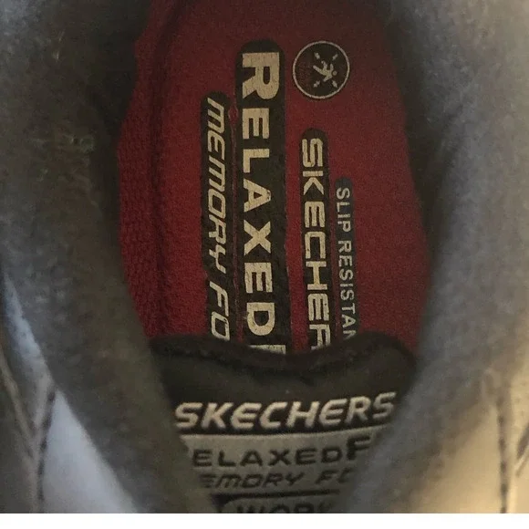 Skechers Dighton 77111 Slip Resistant Work ShoesMen's Size 9